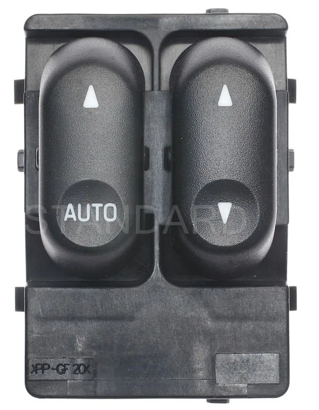 DWS-777 – STANDARD IGN Power Window Switch, OE Replacement 2 Button Black